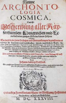 Bild Nr.2: 124-1896 Gottfried,J.L.: (Verschiedene Länder - Geschichte, Merian)