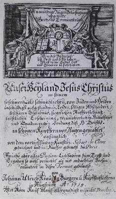 Bild Nr.1: 124-192 Krauß,J.U.: (Alte Drucke, Handschriften und Theologie)
