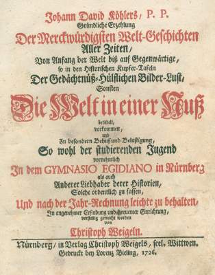 Bild Nr.1: 124-1922 Weigel,C.: (Verschiedene Länder - Geschichte)