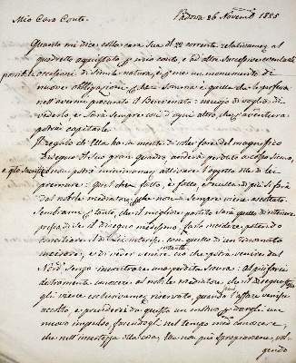 Bild Nr.1: 124-1931 Cicognara, Leopoldo Conte: (Autographen)