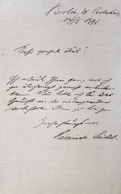 Bild Nr.1: 124-1957 Seidel, Heinrich: (Autographen)