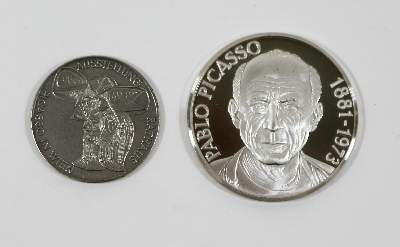 Bild Nr.1: 124-1989 Pablo Picasso: (Varia, Medaillen)