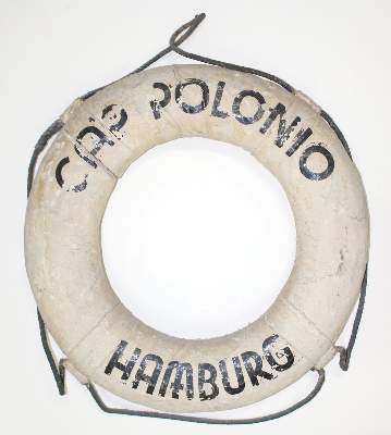 Bild Nr.1: 124-2009 Rettungsring der Cap Polonio: (Varia, Seewesen)