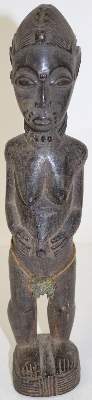 Bild Nr.1: 124-2019 Baule Frauenfigur.: (Afrika)
