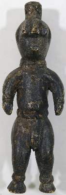 Bild Nr.1: 124-2021 Bronzefigur Elfenbeinküste.: (Afrika)