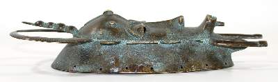 Bild Nr.2: 124-2022 Bronzemaske der Senufo: (Afrika)