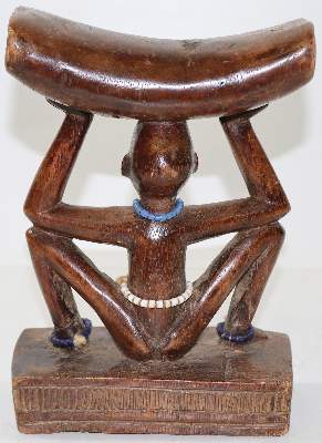 Bild Nr.2: 124-2025 Kopfstütze der Luba, Kongo,: (Afrika)