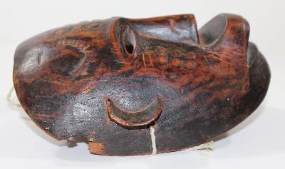 Bild Nr.2: 124-2048 Maske der Makonde: (Afrika, Sammlung Wolfgang Nerlich_)