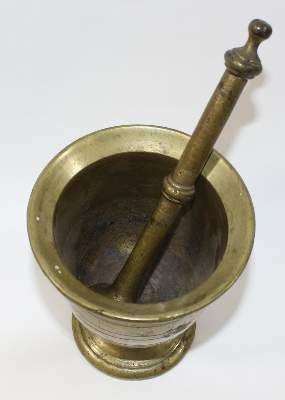 Bild Nr.2: 124-2074 Mörser.: (Apothekenwesen, Mörser)