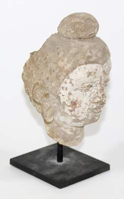 Bild Nr.2: 124-2130 Kopf des Buddha.: (Asiatika)