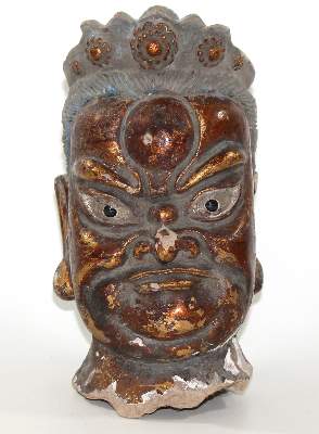 Bild Nr.2: 124-2131 Kopf einer daoistischen: (Asiatika)