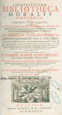 Bild Nr.1: 124-215 Mansi,G.: (Alte Drucke, Handschriften und Theologie)
