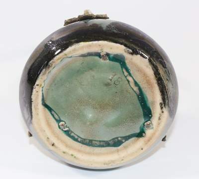 Bild Nr.3: 124-2187 Jugendstilvase wohl Wien: (Porzellan u. Keramik, Fayencen)
