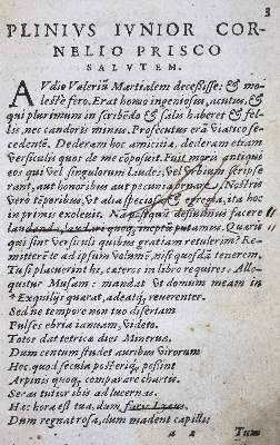 Bild Nr.3: 124-219 Martialis,M.V.: (Alte Drucke, Handschriften und Theologie)