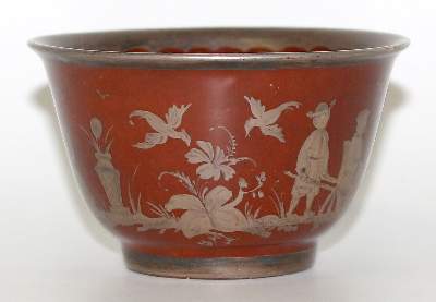 Bild Nr.4: 124-2197 Koppchen mit Chinoiserien: (Porzellan u. Keramik, Meissen)