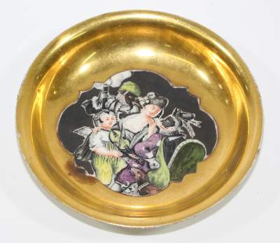 Bild Nr.2: 124-2198 Meissen Doppelhenkeltasse: (Porzellan u. Keramik, Meissen)