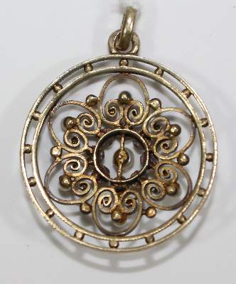 Bild Nr.2: 124-2213 Anhänger um 1890.: (Schmuck, Anhänger)