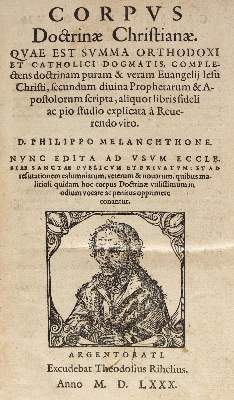 Bild Nr.1: 124-222 Melanchthon,P.: (Alte Drucke, Handschriften und Theologie)