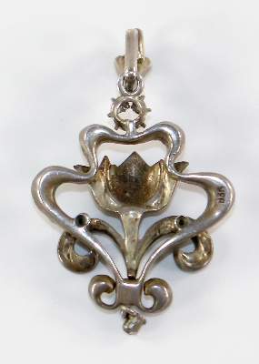 Bild Nr.2: 124-2220 Jugendstilanhänger.: (Schmuck, Anhänger)