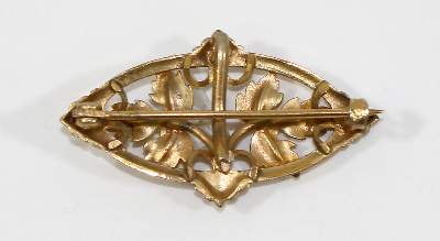 Bild Nr.2: 124-2222 Jugendstil Broschhänger: (Schmuck, Anhänger)