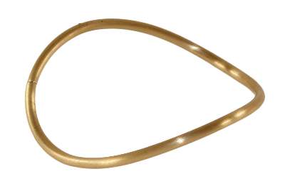 Bild Nr.1: 124-2228 Armreif 750 GG Ellipse.: (Schmuck, Armreifen)