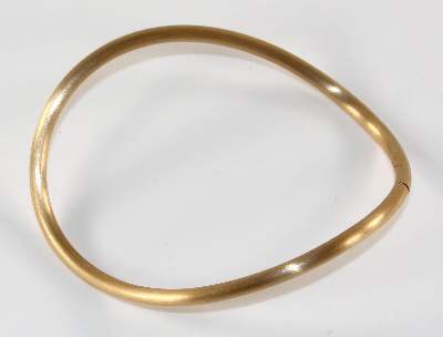 Bild Nr.3: 124-2228 Armreif 750 GG Ellipse.: (Schmuck, Armreifen)
