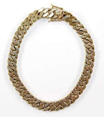 Bild Nr.1: 124-2232 Louis Fiessler Gliederarmband: (Schmuck, Armreifen)