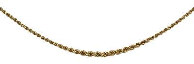 Bild Nr.1: 124-2259 Kordelkette 585 GG: (Schmuck, Colliers)