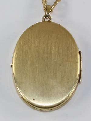 Bild Nr.3: 124-2261 Medaillon 585 GG: (Schmuck, Colliers)