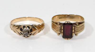 Bild Nr.1: 124-2271 Historische Ringe: (Schmuck)