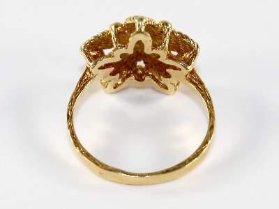 Bild Nr.2: 124-2274 750 GG Damenring.: (Schmuck, Ringe)