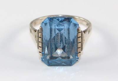 Bild Nr.1: 124-2275 Art Deco Damenring: (Schmuck, Ringe)