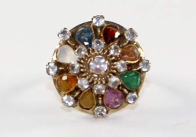 Bild Nr.2: 124-2277 Damenring 585 GG: (Schmuck, Ringe)
