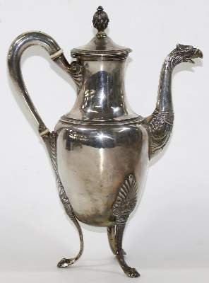 Bild Nr.2: 124-2293 Empirekanne Frankreich,: (Silber)