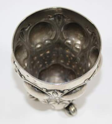 Bild Nr.2: 124-2297 Hanau Linz Jugenstilbecher: (Silber)