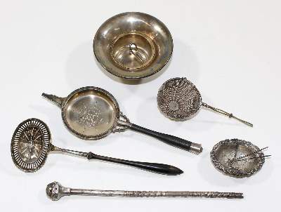 Bild Nr.2: 124-2313 Teesiebe, Slg.: (Silber)