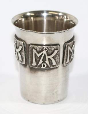 Bild Nr.1: 124-2318 Warschau Vodkabecher.: (Silber)