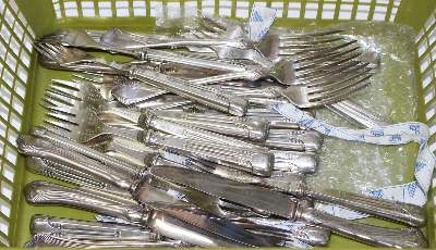 Bild Nr.3: 124-2324 WMF Würfel Fischbesteck: (Silber)