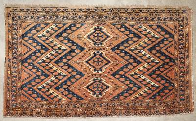 Bild Nr.7: 124-2338 Buchara o. Bochara: (Teppiche)