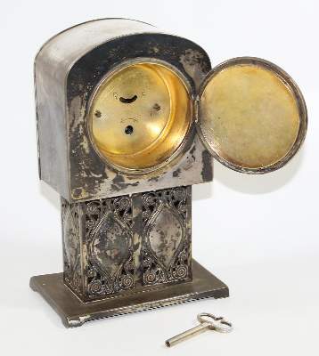 Bild Nr.4: 124-2353 WMF Jugendstil Tischuhr: (Uhren)