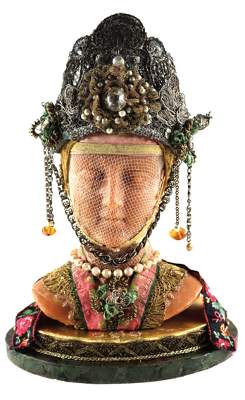 Bild Nr.1: 124-2354 Madonna von Tschenstochau,: (Vokskunst, Skulpturen - Plastiken)