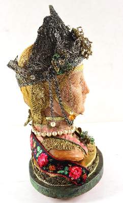 Bild Nr.2: 124-2354 Madonna von Tschenstochau,: (Vokskunst, Skulpturen - Plastiken)