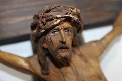 Bild Nr.2: 124-2361 Christus, Offenburg.: (Volkskunst, Religiöse Volkskunst)