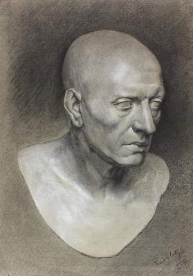 Bild Nr.3: 124-2532 3 Kohlezeichnungen: (Varia, Portrait)