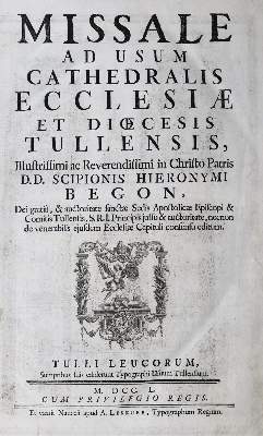 Bild Nr.2: 124-254 Missale: (Alte Drucke, Handschriften und Theologie)