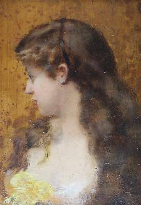 Bild Nr.2: 124-2556 Mädchen aus Venedig.: (Varia, Portrait)