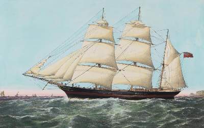 Bild Nr.1: 124-2572 Klipper.: (Varia, Seewesen)