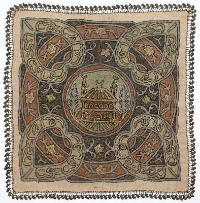 Bild Nr.1: 124-2575 Brokatstickerei.: (Varia, Textil)