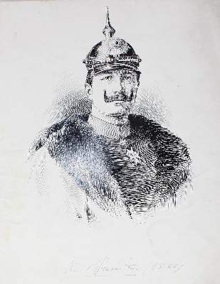 Bild Nr.2: 124-2647 Wilhelm II. (Deutsches Reich).: (Deutschland, Preussen)