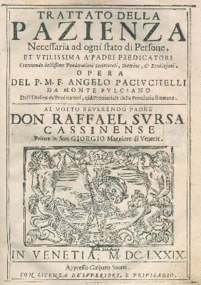 Bild Nr.1: 124-271 Paciuchelli,A.: (Alte Drucke, Handschriften und Theologie)